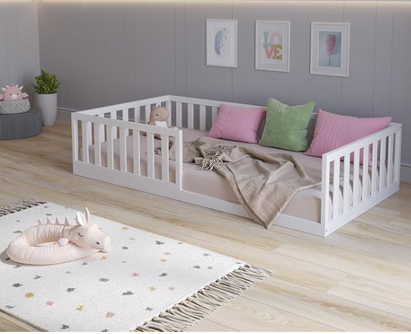Cuna Convertible en Cama 90x200cm